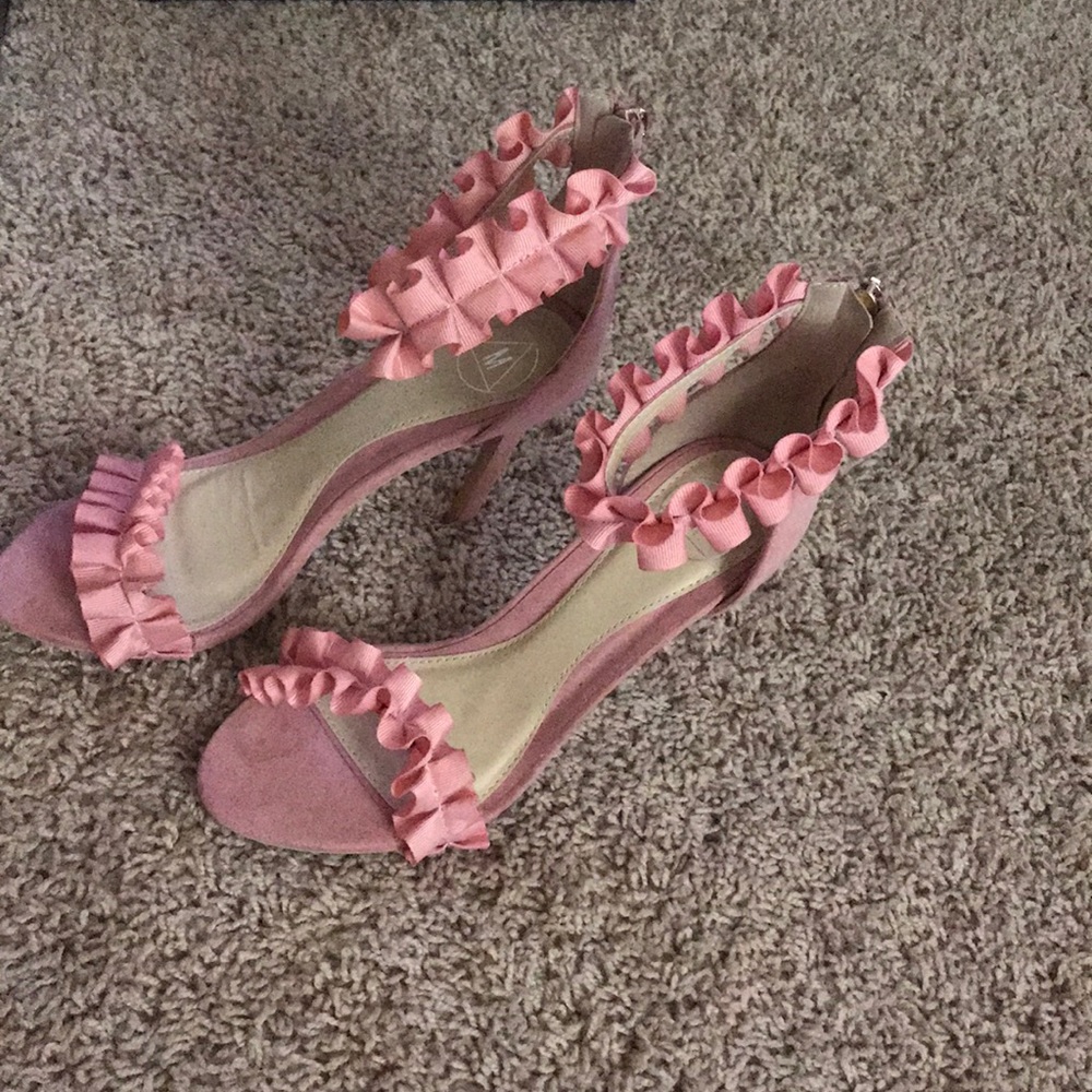 Pink shoes